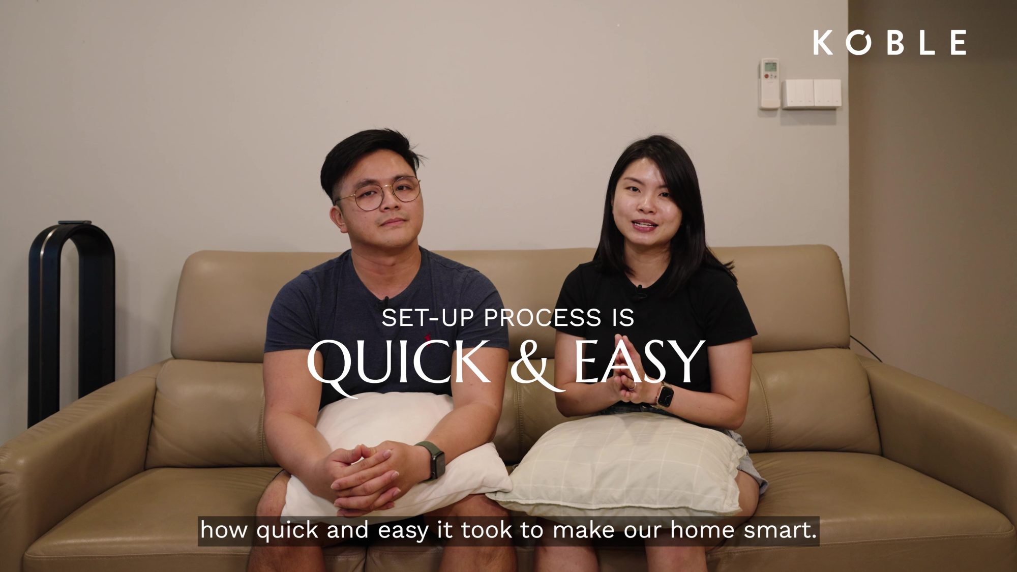 set up process is quick and easy