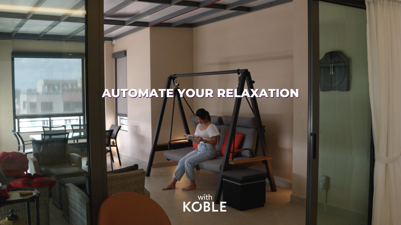 Koble Smart Home Singapore - Smart Sliding Door
